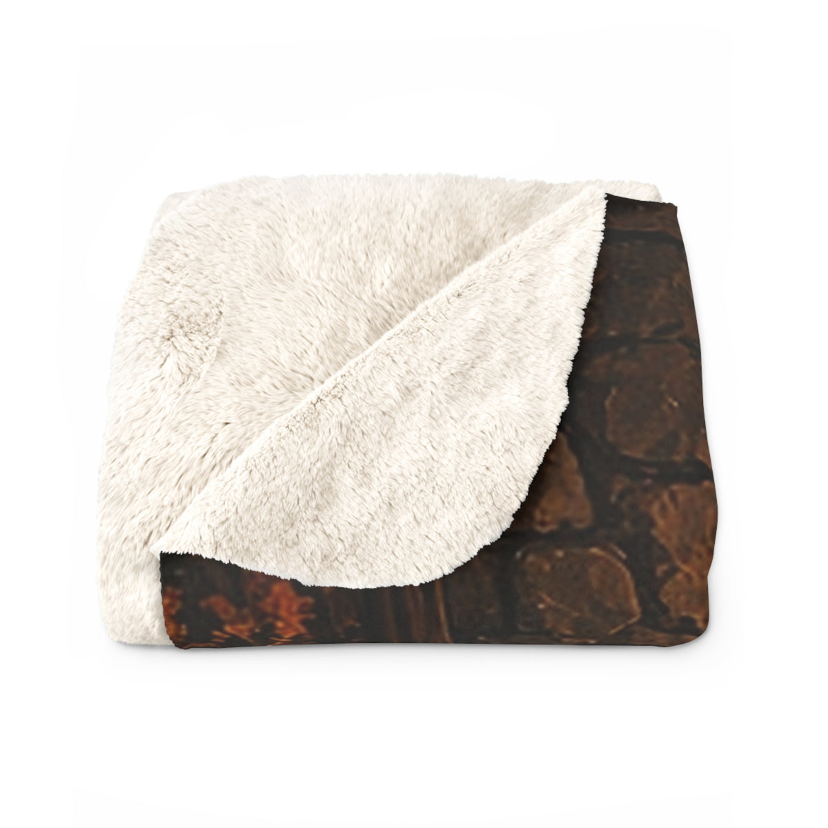 Lodge Window Seat Sherpa Throw