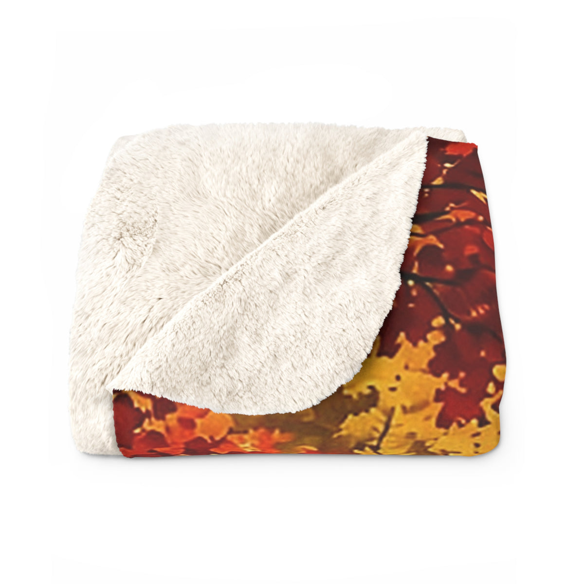 Maple Path Cabin Sherpa Throw