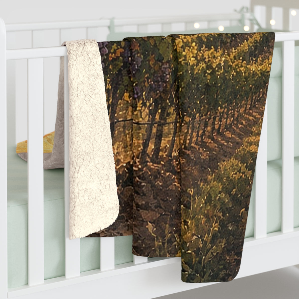 Vineyard Evening Sherpa Throw