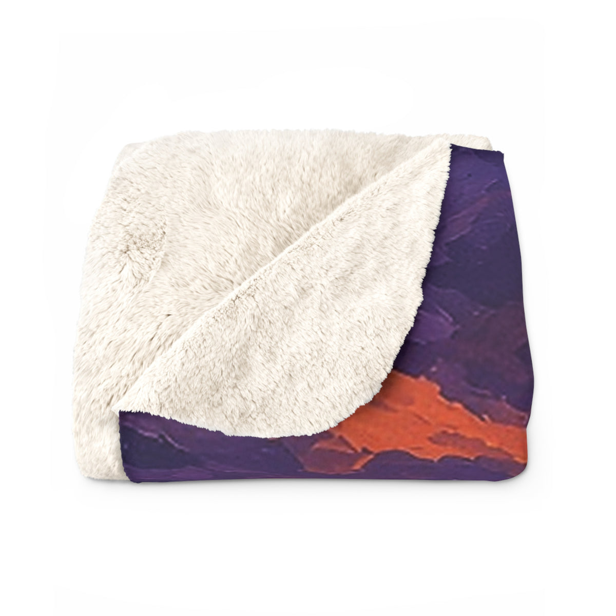Pumpkin Lane Dusk Sherpa Throw