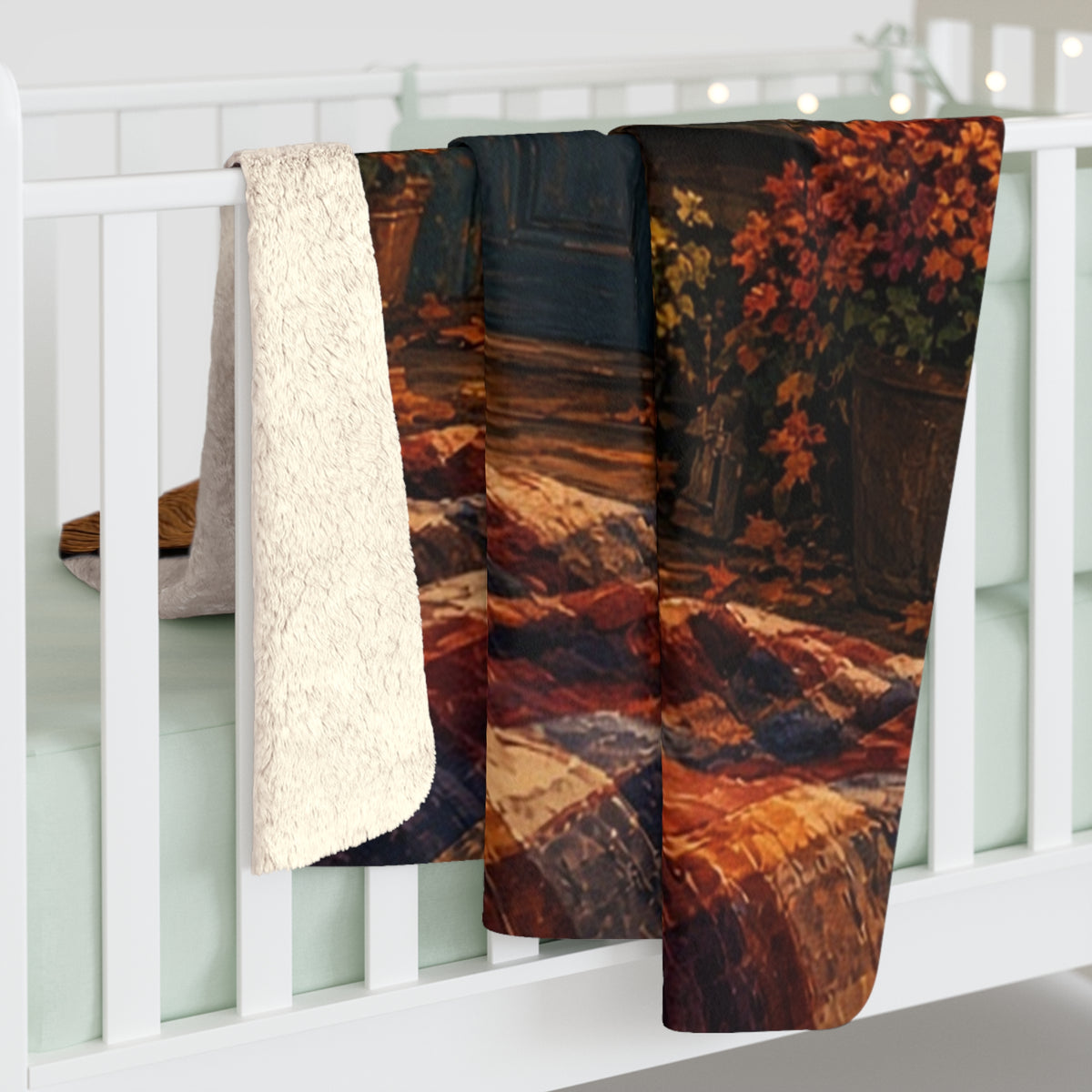 Personalized Grandma's House Sherpa Throw